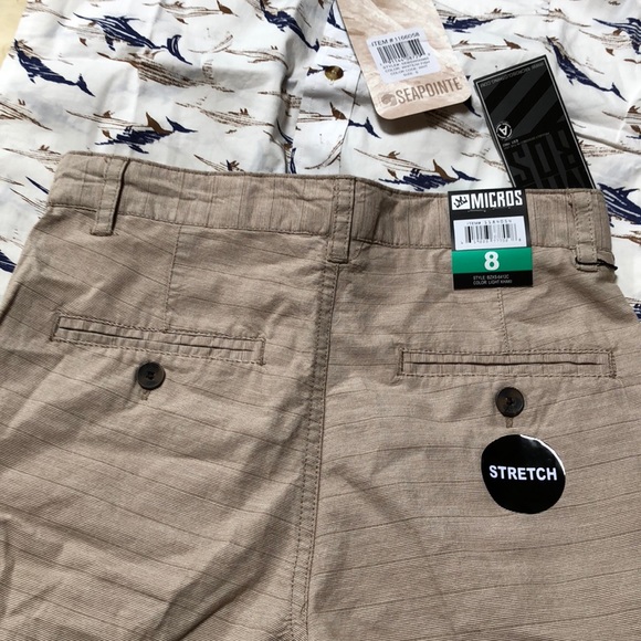 NWT Boys Hawaiian Dress Shirt and Dress Shorts 7/8 - Picture 8 of 8